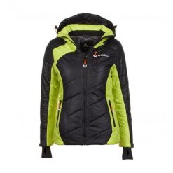 Damska kurtka narciarska Peak Mountain Acilorg. Czarne kurtki snowboardowe damskie Peak Mountain, m, bez wzorów, bez kaptura, narciarskie. W wyprzedaży za 481.00 zł.
