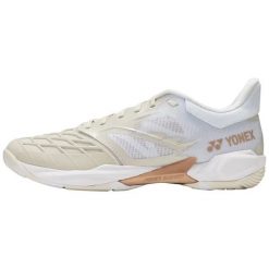 Buty do badmintona Yonex PC Cascade Drive. Czarne obuwie sportowe damskie YONEX, bez wzorów, z materiału. Za 541.50 zł.