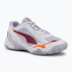 Buty do piłki ręcznej damskie PUMA Solarstrike 4. Białe obuwie sportowe damskie Puma, bez wzorów, do piłki ręcznej. Za 419.99 zł.