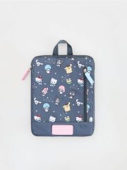 Torba na laptopa Hello Kitty and friends - ciemnoszary. Szare torby i plecaki dziecięce Reserved. W wyprzedaży za 42.99 zł.