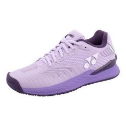 Buty do chodzenia damskie Yonex Power Cushion Eclipsion 4. Fioletowe obuwie sportowe damskie YONEX, bez wzorów, z jeansu, trekkingowe. Za 616.00 zł.