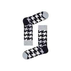Skarpetki Happy Socks DGT01-9000. Szare skarpety męskie Happy Socks, z bawełny. Za 24.43 zł.