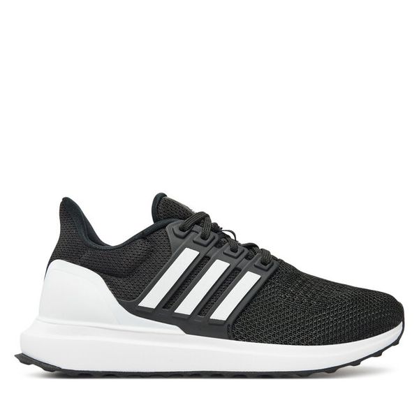 Sneakersy adidas. Czarne trampki i tenisówki chłopięce Adidas, bez wzorów, bez zapięcia. Za 219.99 zł.