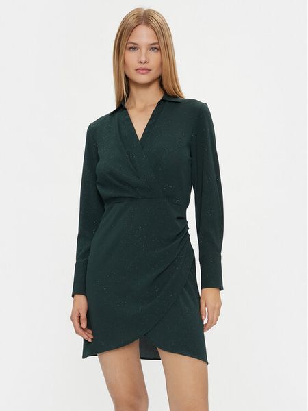 JDY Sukienka codzienna 15313028 Zielony Regular Fit. Zielone sukienki damskie JDY, na co dzień, xl, bez wzorów, z syntetyku, bez kołnierzyka, bez ramiączek, proste. Za 229.99 zł.