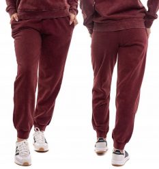 Spodnie damskie Puma ESS Elevated Comfort Wash Sweatpants. Czerwone spodnie dresowe damskie Puma, xl, bez wzorów, z bawełny. Za 182.99 zł.