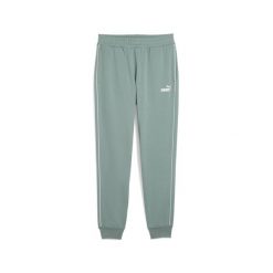 Męskie spodnie dresowe PUMA Sport PUMA Green Moon. Zielone spodnie sportowe męskie Puma, m, bez wzorów, z dresówki, do biegania. W wyprzedaży za 149.00 zł.