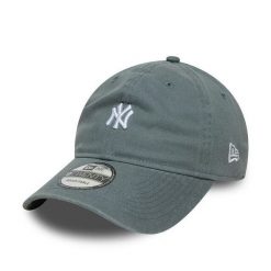 Czapka baseballowa 9twenty New York Yankees Mini Logo. Szare czapki i kapelusze męskie New Era, bez wzorów, casualowe. Za 122.20 zł.