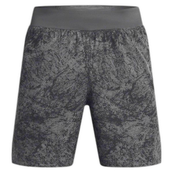 Spodenki do biegania męskie Under Armour Launch Pro 7" Printed. Szare krótkie spodenki sportowe męskie Under Armour, l, bez wzorów, do biegania. Za 149.99 zł.
