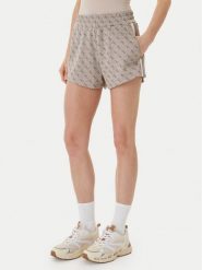 Guess Szorty sportowe V6GD02 K2959 Beżowy Regular Fit. Brązowe szorty sportowe damskie Guess, m, z aplikacjami, z syntetyku, sportowe. Za 329.99 zł.