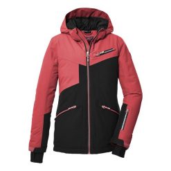 Kurtka narciarska dziewczęca Killtec KSW 117 GRLS SKI JCKT. Czerwone buty zimowe dziewczęce KILLTEC, bez wzorów, bez zapięcia. Za 669.99 zł.