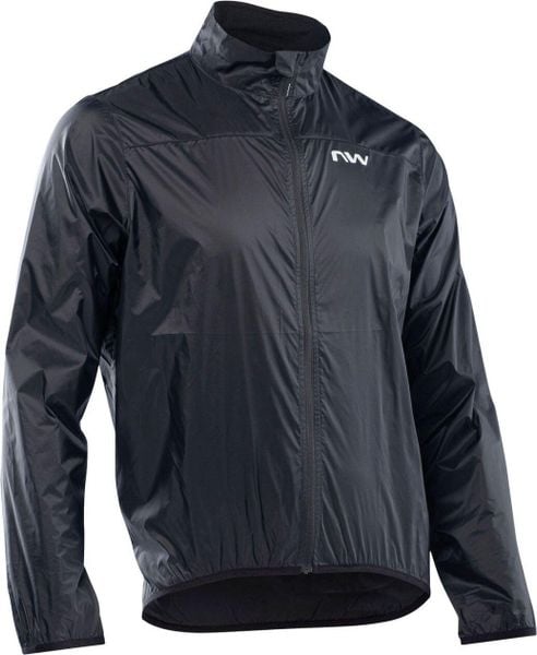 Kurtka przeciwdeszczowa rowerowa NORTHWAVE Breeze 3 DWR. Czarne kurtki męskie Northwave, na lato, m, bez wzorów, z materiału, bez kaptura. Za 314.00 zł.