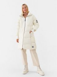 Didriksons Płaszcz zimowy Andrea 504308 Écru Oversize. Kurtki damskie Didriksons, na zimę, bez wzorów, z syntetyku, bez kaptura. Za 1,299.00 zł.