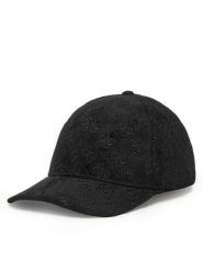 Guess Czapka z daszkiem AM9581 POL01 Czarny. Czarne rękawiczki męskie Guess, z aplikacjami, z materiału. Za 199.99 zł.