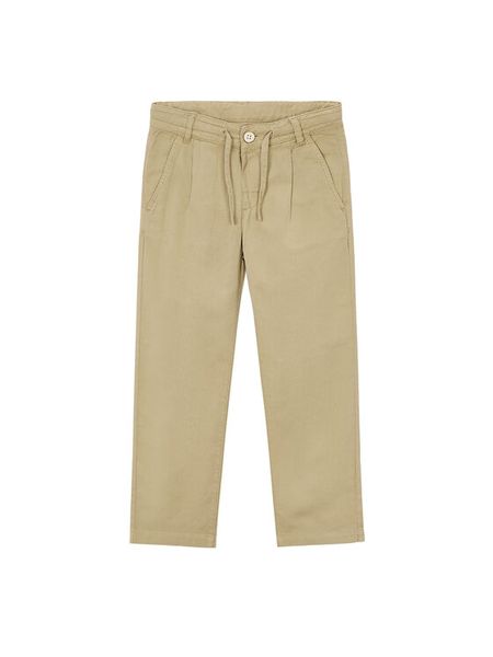 Mayoral Chinosy 3576 Brązowy Regular Fit. Brązowe spodnie materiałowe dla chłopców Mayoral, bez wzorów, z bawełny. Za 157.99 zł.