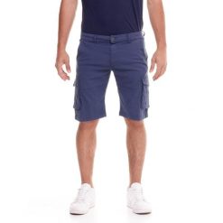 Szorty lekka z bawełna z kieszenie na co dzień. Niebieskie buty sportowe męskie LEONE 1947 APPAREL, bez wzorów, z bawełny, na fitness i siłownię. W wyprzedaży za 130.51 zł.