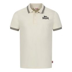 Polo Lonsdale Rhodes. Brązowe koszulki polo męskie Lonsdale, m, bez wzorów, bez ramiączek. Za 204.50 zł.