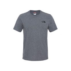 Koszulka The North Face M Simple Dome Tee męska. Szare koszulki sportowe męskie The North Face, m, bez wzorów, bez kołnierzyka, bez ramiączek, trekkingowe. Za 106.00 zł.