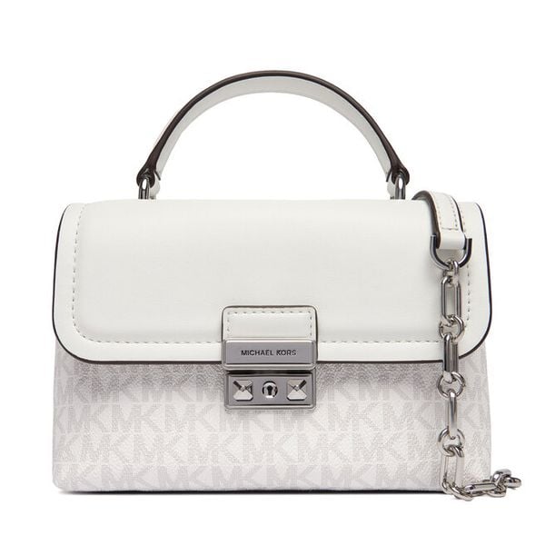 Torebka MICHAEL Michael Kors. Białe torebki do ręki damskie MICHAEL Michael Kors, bez wzorów, klasyczne, bez dodatków. Za 685.99 zł.
