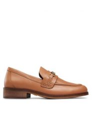 GINO ROSSI Loafersy WILMA-107783 Brązowy. Brązowe mokasyny damskie Gino Rossi, ze skóry. Za 286.99 zł.