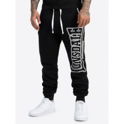 Spodnie do biegania Lonsdale Marldon. Czarne krótkie spodenki sportowe męskie Lonsdale, m, bez wzorów, z dresówki, do biegania. Za 199.50 zł.