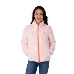 Bluza polarowa damska CMP CAIRO ciepła elastyczna komfortowa. Czerwone bluzy sportowe damskie Aulp, bez wzorów, z polaru, bez kaptura, trekkingowe. W wyprzedaży za 179.99 zł.