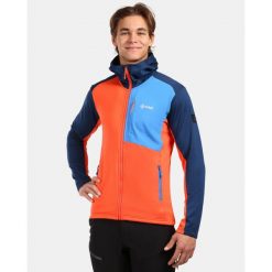 Męska bluza polarowa Kilpi SEVELEN-M. Brązowe bluzy męskie Kilpi, m, bez wzorów, z polaru, bez kaptura. Za 292.95 zł.