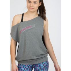 Spokey Koszulka damska luźna fitness trening szara (839537). Bluzki damskie Spokey. Za 108.07 zł.