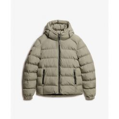 Kurtka puchowa Superdry Sports. Zielone kurtki męskie Superdry., m, bez wzorów, z puchu. W wyprzedaży za 459.65 zł.