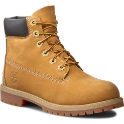 Trapery TIMBERLAND - 6in Prem Wheat 12909/TB0129097131 Wheat Nubuc Yellow. Buty zimowe dziewczęce marki Timberland. W wyprzedaży za 449.00 zł.