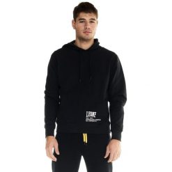 Męska bluza oversize Leone z kapturem Active. Czarne buty sportowe męskie LEONE 1947 APPAREL, z tkaniny, bez zapięcia, na fitness i siłownię. W wyprzedaży za 167.70 zł.