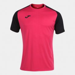 Koszulka do piłki nożnej męska Joma Academy IV. Czarne koszulki sportowe męskie Joma, m, bez wzorów, bez kołnierzyka, bez ramiączek, do piłki nożnej. W wyprzedaży za 77.25 zł.
