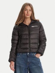 Karl Lagerfeld Jeans Kurtka zimowa A3W15026 Czarny Regular Fit. Czarne kurtki damskie Karl Lagerfeld Jeans, na zimę, m, bez wzorów, z jeansu, bez kaptura. Za 699.99 zł.