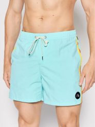 Quiksilver Szorty kąpielowe Ocean Beach Please 16\ EQYJV03851 Niebieski Regular Fit. Niebieskie krótkie spodenki sportowe męskie Quiksilver, m, bez wzorów, z syntetyku, żeglarskie. Za 189.99 zł.