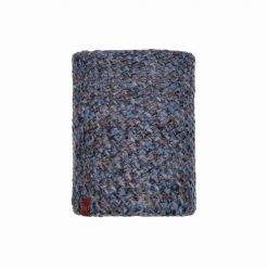 Komin na szyję dla dorosłych Buff Knitted & Fleece Neckwarmer zimowy. Czerwone szaliki i chusty damskie Buff, na zimę, bez wzorów, sportowe. W wyprzedaży za 146.40 zł.