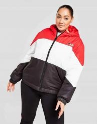 KURTKA DAMSKA ZIMOWA Z KAPTUREM FILA COLOUR BLOCK PADDED XXS. Kurtki damskie Fila, na zimę, uniwersalny, bez wzorów, z dresówki, z kapturem. Za 167.40 zł.
