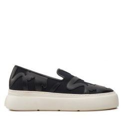 Tenisówki Giuseppe Zanotti. Czarne półbuty na co dzień męskie Giuseppe Zanotti, bez wzorów, bez zapięcia. Za 3,569.00 zł.