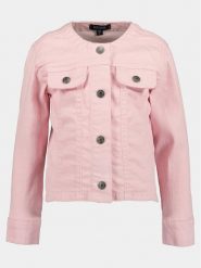 Blue Seven Kurtka jeansowa 745024 X Różowy Regular Fit. Czerwone kurtki i płaszcze dla dziewczynek Blue Seven, bez wzorów, z bawełny, bez kaptura. Za 119.99 zł.