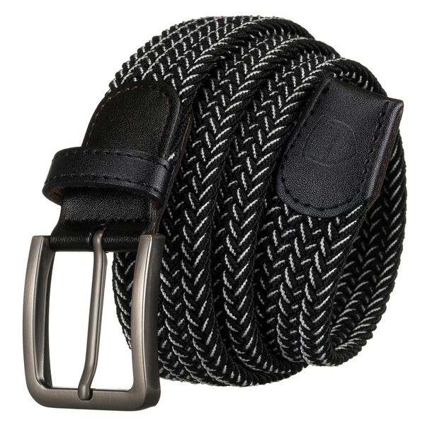 Pasek męski parciany Peterson PTN PAR-S-115 czarny. Czarne paski damskie Peterson, bez wzorów, z syntetyku. Za 45.00 zł.