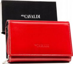 4U Cavaldi Duży portfel damski ze skóry naturalnej - 4U Cavaldi NoSize. Portfele damskie 4U Cavaldi, bez wzorów, ze skóry. Za 125.44 zł.