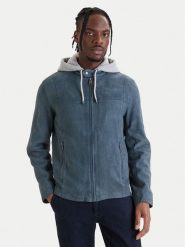 Milestone Kurtka skórzana Rivoli 612205 60785 Niebieski Regular Fit. Niebieskie kurtki męskie Milestone, m, bez wzorów, z weluru, bez kaptura. Za 1,599.99 zł.