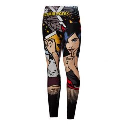 Legginsy sportowe damskie z wysokim stanem EXTREME HOBBY COMICS. Bielizna termoaktywna damska EXTREME HOBBY, s, bez wzorów, z elastanu, z podwyższonym stanem, do biegania. Za 229.00 zł.