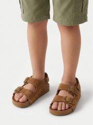 G-Star Raw Sandały EO-HY19788-1(CH) Brązowy jasny. Brązowe sandały chłopięce G-Star, ze skóry, bez zapięcia. Za 115.99 zł.
