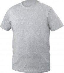 Vils T-Shirt Bawełniany Szary Melanż L (52) Ht5K425-L Gtv Hogert Technik. Szare t-shirty męskie HOGERT TECHNIK, l, bez wzorów, z bawełny, bez kołnierzyka. Za 36.53 zł.