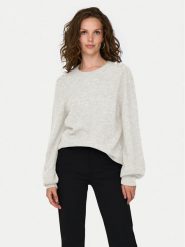 JDY Sweter Elanora 15328345 Écru Regular Fit. Swetry damskie JDY, xs, bez wzorów, z syntetyku, bez kołnierzyka, bez ramiączek, bez kaptura. Za 129.99 zł.