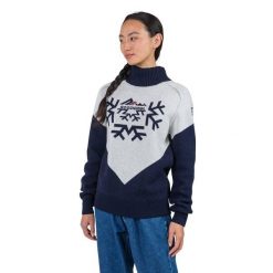 Sweter damski Rossignol Cieloalto Tn. Niebieskie swetry damskie Rossignol, bez wzorów, sportowe, bez kołnierzyka, bez ramiączek, bez kaptura. Za 809.99 zł.