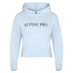 Damski Hoodie Alpine Pro Jefewa 2XL - Ciepły i Oddychający. Fioletowe bluzy sportowe damskie Alpine Pro, xl, bez wzorów, z dzianiny, z kapturem, narciarskie. Za 184.99 zł.