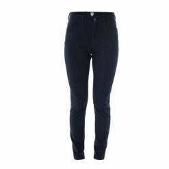 Spodnie wąskie damskie Snap Climbing. Czarne spodnie materiałowe damskie SNAP CLIMBING, l, bez wzorów, z bawełny, z podwyższonym stanem. Za 308.00 zł.