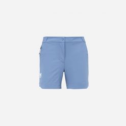 Spodenki trekkingowe damskie Millet Ubic Stretch Short W regular Fit. Niebieskie szorty damskie Millet, na lato, bez wzorów, z materiału, eleganckie. Za 299.00 zł.
