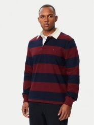 Tommy Hilfiger Polo Essential MW0MW45692 Granatowy Regular Fit. Niebieskie koszulki polo męskie Tommy Hilfiger, l, bez wzorów, z bawełny, bez ramiączek. Za 569.99 zł.