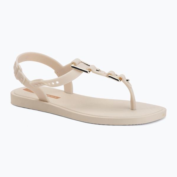 Sandały damskie Ipanema Class Urbane. Brązowe sandały damskie Ipanema, bez wzorów, z materiału, bez obcasa, bez zapięcia. Za 119.99 zł.
